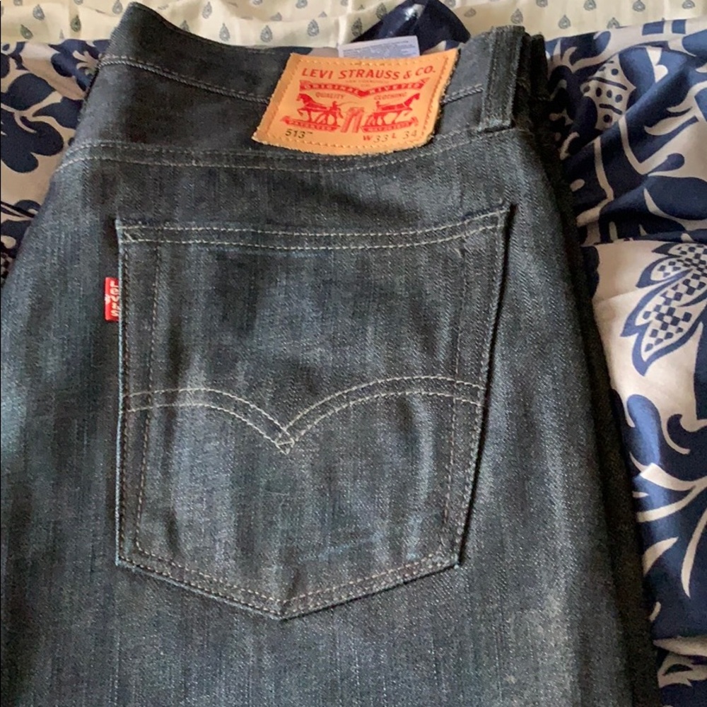 Men’s Levi’s 513 33x34 NWOT